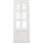 LPD Kent Solid Core White Primed 6L Clear Bevelled Glazing 1981x686mm