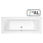 Bathrooms To Love Solarna Double End 0TH with LED 1700x800mm