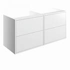 Bathrooms To Love Perla Wall Hung Vanity Run (No top) 1200mm