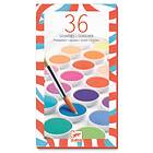 Djeco Akvarellmaling 36st