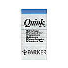 Parker Bläckpatron Quink (Sininen/Musta) 5st