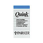 Parker Bläckpatron Quink (Blå/Svart) 5st