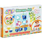 Kid's Toys Kid's Dough Fingerfärg med Stämplar Set 3st