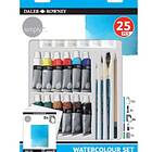 Daler-Rowney Simply Akvarellfärg Set 12st