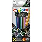 Carioca Metallic Färgpennor 12st
