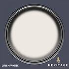 Dulux Trade Heritage Velvet Matt Finish Paint Tester Pot Linen White 0.125l