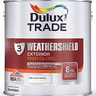 Dulux Weathershield Exterior High Gloss Black 1l