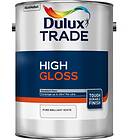 Dulux Trade High Gloss Pure Brilliant White 5l