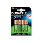 Duracell Recharge Ultra AA 2500 mAh 4-pack