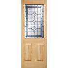 LPD Winchester Oak External Door Part L 1L Obscure DG 1981x762mm