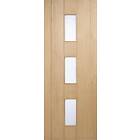LPD Copenhagen Oak External Door 3L Frosted 1981x838mm