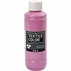 Creativ Company Textile Color Solid Tekstilmaling Rosa 250ml