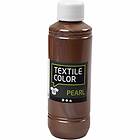 Creativ Company Textile Color Pearl Textilfärg Brun 250ml