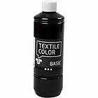 Creativ Company Textile Color Basic Tekstilmaling Svart 500ml