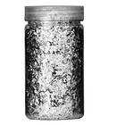 Panduro Glitter Flakes Silver 40g