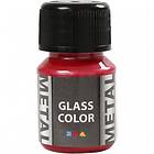 Creativ Company Glass Color Metall Glasfärg Röd 35ml