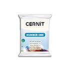 Cernit Number One 027 Hvid Polymerlera 56g