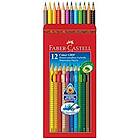 Faber-Castell Colour Grip Färgpennor 12st