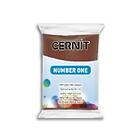 Cernit Number One 800 Brun Polymerlera 56g
