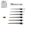 Winsor & Newton Series 7 Kolinsky Sable Miniature Pensel 7-1