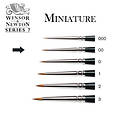 Winsor & Newton Series 7 Kolinsky Sable Miniature Pensel 7-00