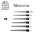 Winsor & Newton Series 7 Kolinsky Sable Miniature Pensel 7-0