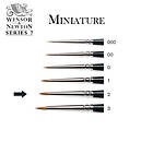Winsor & Newton Series 7 Kolinsky Sable Miniature Pensel 7-2