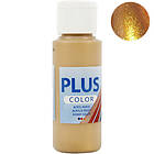 Creativ Company Plus Color Akrylfärg Metallic 14K Guld 60ml