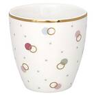 Greengate Kylie Mini Lattekopp 13cl