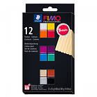 Staedtler Fimo Professional Basic Colour Pack Modellera 12x25g