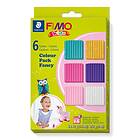 Staedtler Fimo Kids Colour Pack Fancy Modellera 6x42g