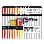 Daler-Rowney Designers Gouache Starter Set 6x15ml