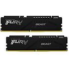 Kingston Fury Beast Black DDR5 4800MHz 2x32Go (KF548C38BBK2-64)