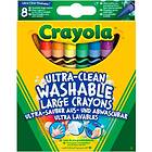 Crayola Ultra-Clean Washable Large Kritor 8st