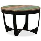 vidaXL Coffe Table Ø60x40 cm Solid Wood