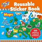 Galt Toys Reusable Sticker Book Maps