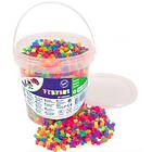 Playbox Rörpärlor Beads 5000st (Blandade Neon)