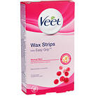 Veet Easy Grip Normal Skin Wax Strips 16st