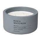 Blomus Fraga Scented Candle Rose & White Musk 400g