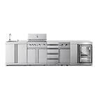 Myoutdoorkitchen Stainless Collection Free-standing outdoor kitchen Michigan