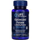 Life Extension Optimized Folate 100 Capsules