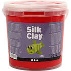 Silk Clay Röd Modellera 650g