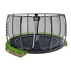 Exit Dynamic Ground Trampoline with Safety Net Deluxe 427cm