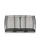 Exit Allure Classic Ground Trampoline with Safety Net 214x366cm