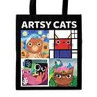 Artsy Cats Reusable Shopping Bag