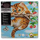 Craft Buddy Cherry Card Kitten Diamond Painting