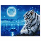 Craft Buddy Lullaby White Tigers Diamond Painting