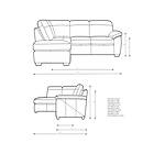 John Lewis Camden LHF Corner sofa Unit (5-seater)