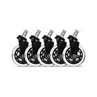 L33T 3 Inch Universal Gaming Chair Casters (5 Pieces)