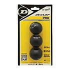 Dunlop Sport Squash Ball Pro Blister 3-pack